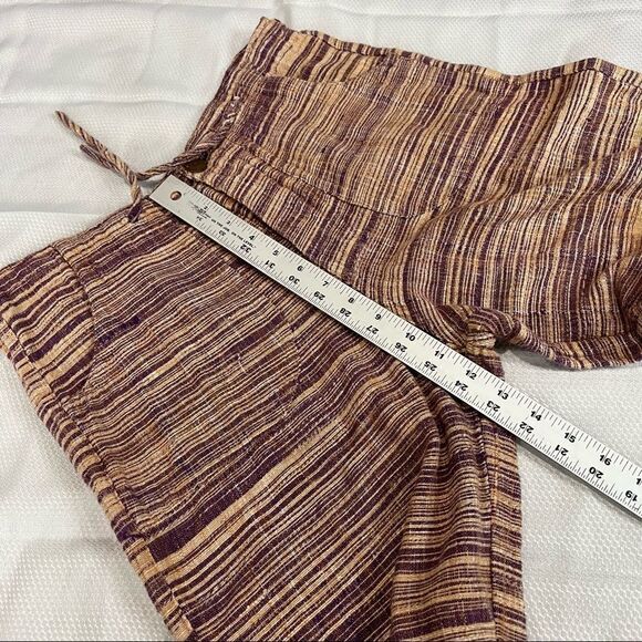 Primitive Pink & Purple Striped Capri Pants - Picture 5 of 6